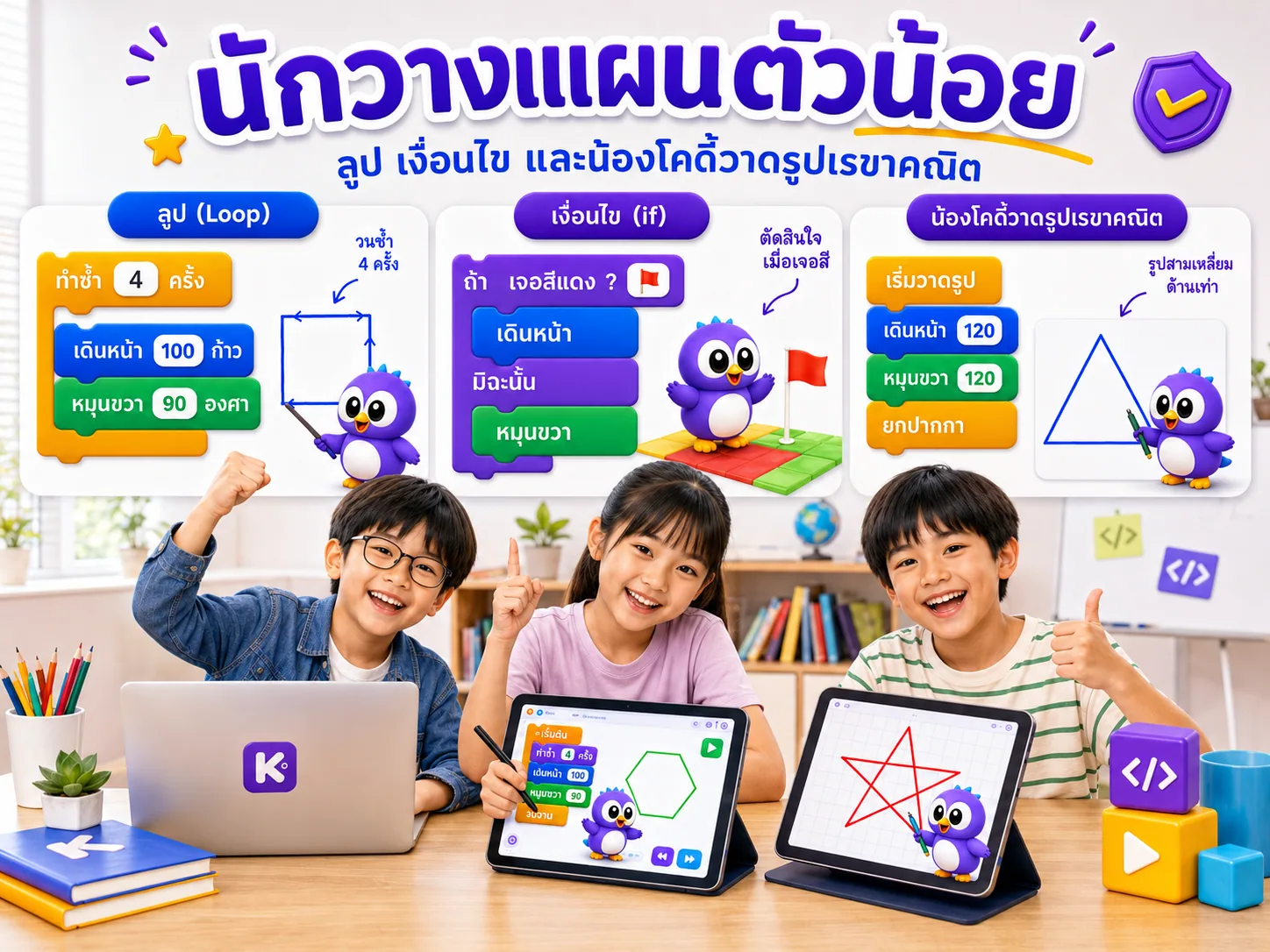ระดับ ป.3–4